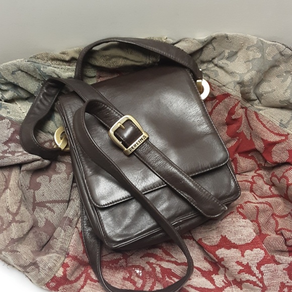 Perlina Handbags - PERLINA CROSSBODY CHOCOLATE BROWN